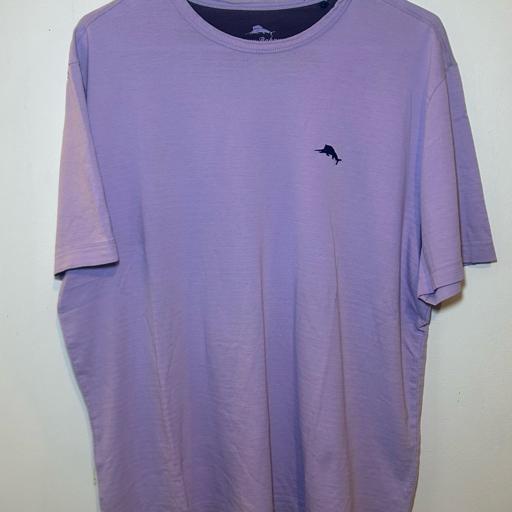 Tommy Bahama Lavender Short Sleeve Tee